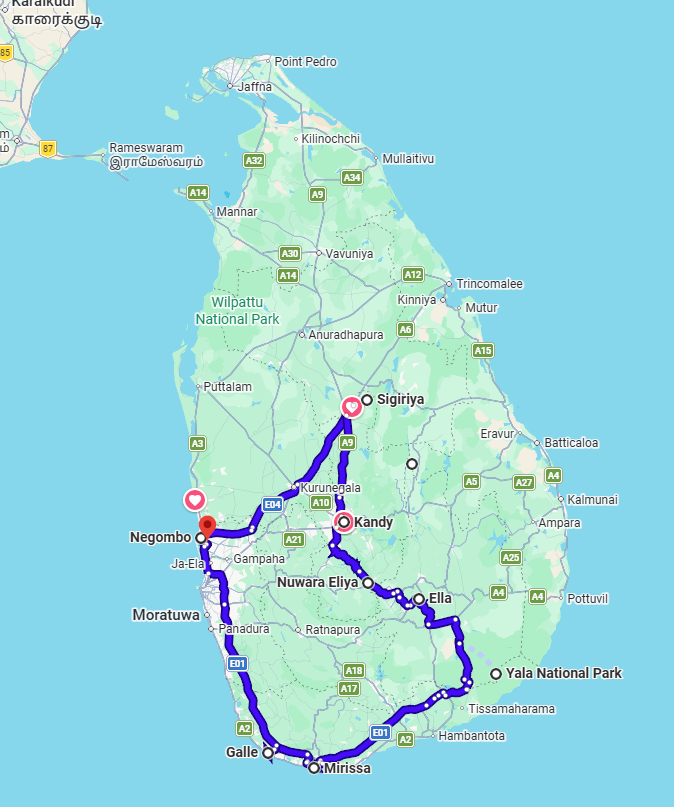 map 14 days